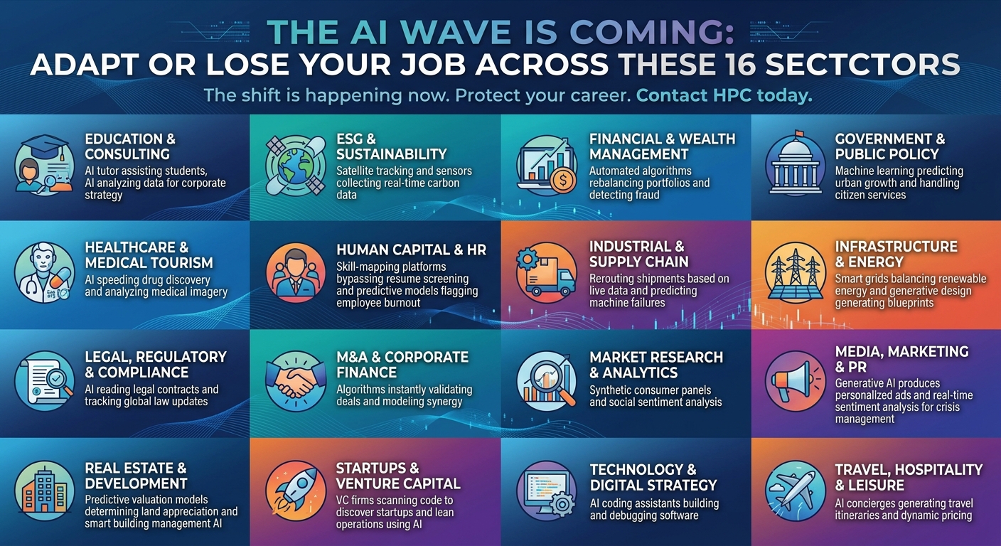 The AI Wave is Coming Brazil: Adapt or Lose Your Job Across These 16 Sectors