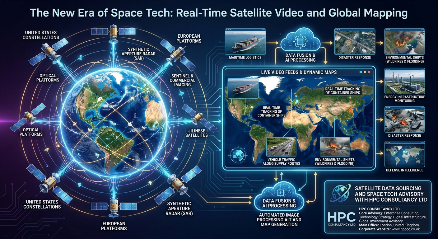 Real-Time Satellite Video and Global Mapping Brazil